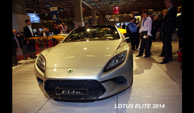 Lotus at Mondial de l'automobile 2010: Lotus Elite, Lotus Esprit, Lotus Elan, Lotus Eterne and Lotus Elise